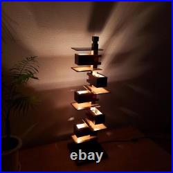 US Duty FreeReproductFrank Lloyd Wright TALIESIN 3 Walnut +Voltage converter