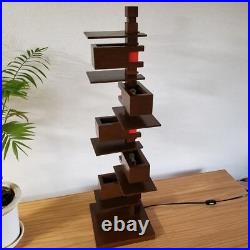 US Duty FreeReproductFrank Lloyd Wright TALIESIN 3 Walnut +Voltage converter