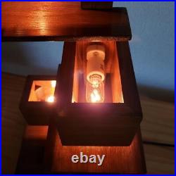 US Duty FreeReproductFrank Lloyd Wright TALIESIN 3 Walnut +Voltage converter