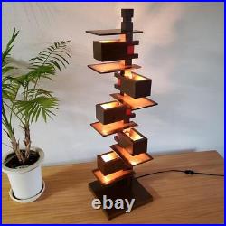 US Duty FreeReproductFrank Lloyd Wright TALIESIN 3 Walnut +Voltage converter