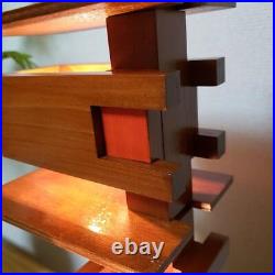 US Duty FreeReproductFrank Lloyd Wright TALIESIN 4 Cherry +Voltage converter