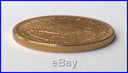 US Mint 1982 1/2 oz. Gold Coin American Arts Commemor. Series Frank Lloyd Wright