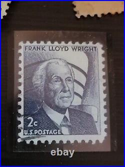 US Postage #1280 Frank Lloyd Wright 1965 2 Cent RARE Stamp