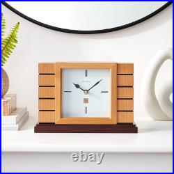 Usonian II Frank Lloyd Wright Inspired Mantel Clock Timeless Design