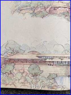 VINTAGE Frank Lloyd Wright Drawings For A Living Architecture, 1959 HCDJ
