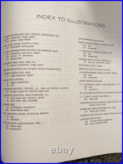 VINTAGE Frank Lloyd Wright Drawings For A Living Architecture, 1959 HCDJ