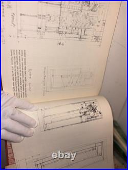 VINTAGE Frank Lloyd Wright Drawings For A Living Architecture, 1959 HCDJ