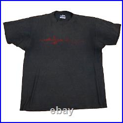 VINTAGE Frank Lloyd Wright Shirt XL Large Black 80s Taliesin Distressed Faded