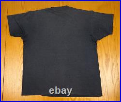 VINTAGE Frank Lloyd Wright Shirt XL Large Black 80s Taliesin Distressed Faded