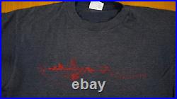 VINTAGE Frank Lloyd Wright Shirt XL Large Black 80s Taliesin Distressed Faded