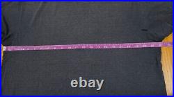 VINTAGE Frank Lloyd Wright Shirt XL Large Black 80s Taliesin Distressed Faded