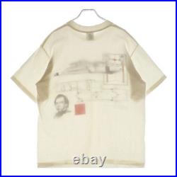 VINTAGE Size L 90s VINTAGE ANDIAZIA FRANK LLOYD WRIGHT TEE Printed Short Sleeve