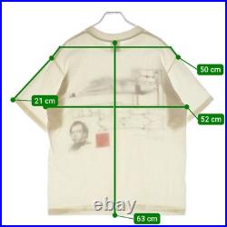 VINTAGE Size L 90s VINTAGE ANDIAZIA FRANK LLOYD WRIGHT TEE Printed Short Sleeve