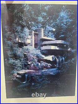 VTG 87 Frank Lloyd Wright Falling Water Poster Western Pennsylvania Conservancy