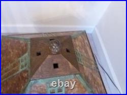 VTG Arroyo Craftsman Mission Style Prairie Table Lamp Frank Lloyd Wright 25