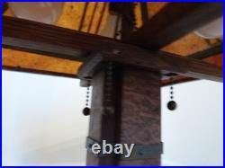 VTG Arroyo Craftsman Mission Style Prairie Table Lamp Frank Lloyd Wright 25