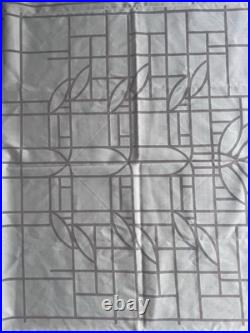 VTG Frank Lloyd Wright Schumacher Linen Panel Schumacher Sample 120x67 Husser VTG Frank Lloyd Wright Schumacher Linen Panel Schumacher Sample 120x67 Husser