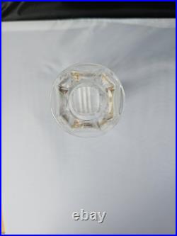 VTG Tiffany & Co. Frank Lloyd Wright Crystal Decanter Pyramid Design EUC