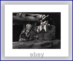 VTG Yousuf Karsh Print Frank Lloyd-Wright Portrait Engraving Art 1954 Mat 12x14