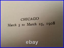 Very Rare 1908 Frank Lloyd Wright Chicago Art Institute Japanese Print Catalogue