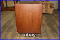 Vintage 1950's Henredon Heritage Frank Lloyd Wright Mahogany Nightstand SIGNED