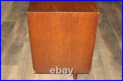 Vintage 1950's Henredon Heritage Frank Lloyd Wright Mahogany Nightstand SIGNED