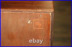 Vintage 1950's Henredon Heritage Frank Lloyd Wright Mahogany Nightstand SIGNED