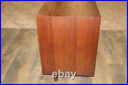 Vintage 1950's Henredon Heritage Frank Lloyd Wright Mahogany Nightstand SIGNED