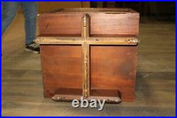 Vintage 1950's Henredon Heritage Frank Lloyd Wright Mahogany Nightstand SIGNED