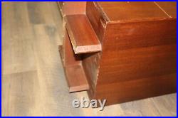 Vintage 1950's Henredon Heritage Frank Lloyd Wright Mahogany Nightstand SIGNED