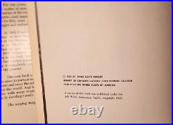 Vintage 1958 Living City by Frank Lloyd Wright With Map HC DJ FE