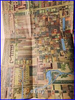 Vintage 1958 Living City by Frank Lloyd Wright With Map HC DJ FE