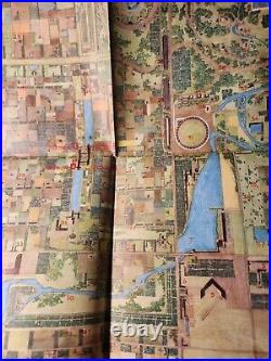 Vintage 1958 Living City by Frank Lloyd Wright With Map HC DJ FE
