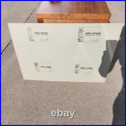 Vintage 1960s Frank Lloyd Wright Jorgine Boomer House 1953 Study Sketches Set 5