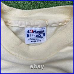 Vintage 1980s Frank Lloyd Wright Falling Water T-shirt Ivory Single Stitch XL