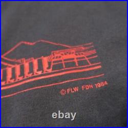 Vintage 1984 Frank Lloyd Wright Taliesin West T-shirt Single Stitch USA Made L