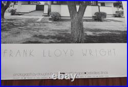 Vintage 1988 Frank Lloyd Wright Pettit Chapel Poster 24 x 18
