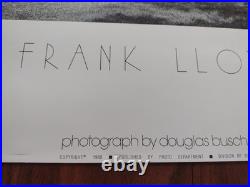 Vintage 1988 Frank Lloyd Wright Pettit Chapel Poster 24 x 18