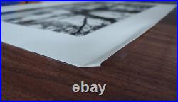 Vintage 1988 Frank Lloyd Wright Pettit Chapel Poster 24 x 18