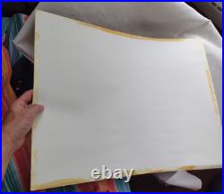 Vintage 1988 Frank Lloyd Wright Pettit Chapel Poster 24 x 18