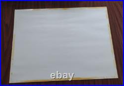 Vintage 1988 Frank Lloyd Wright Pettit Chapel Poster 24 x 18