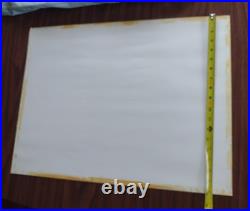 Vintage 1988 Frank Lloyd Wright Pettit Chapel Poster 24 x 18