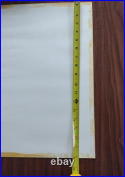 Vintage 1988 Frank Lloyd Wright Pettit Chapel Poster 24 x 18