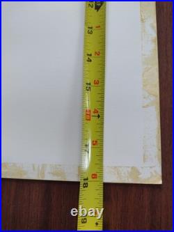 Vintage 1988 Frank Lloyd Wright Pettit Chapel Poster 24 x 18