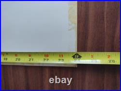 Vintage 1988 Frank Lloyd Wright Pettit Chapel Poster 24 x 18