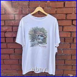 Vintage 1990s Frank Lloyd Wright Fallingwater Art Tee XL