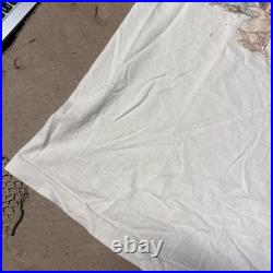 Vintage 1992 Frank Lloyd Writght Falling Water White Art T-shirt Single Stitch X