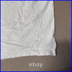 Vintage 1992 Frank Lloyd Writght Falling Water White Art T-shirt Single Stitch X