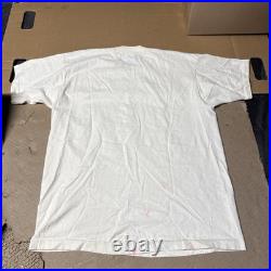 Vintage 1992 Frank Lloyd Writght Falling Water White Art T-shirt Single Stitch X
