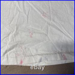 Vintage 1992 Frank Lloyd Writght Falling Water White Art T-shirt Single Stitch X